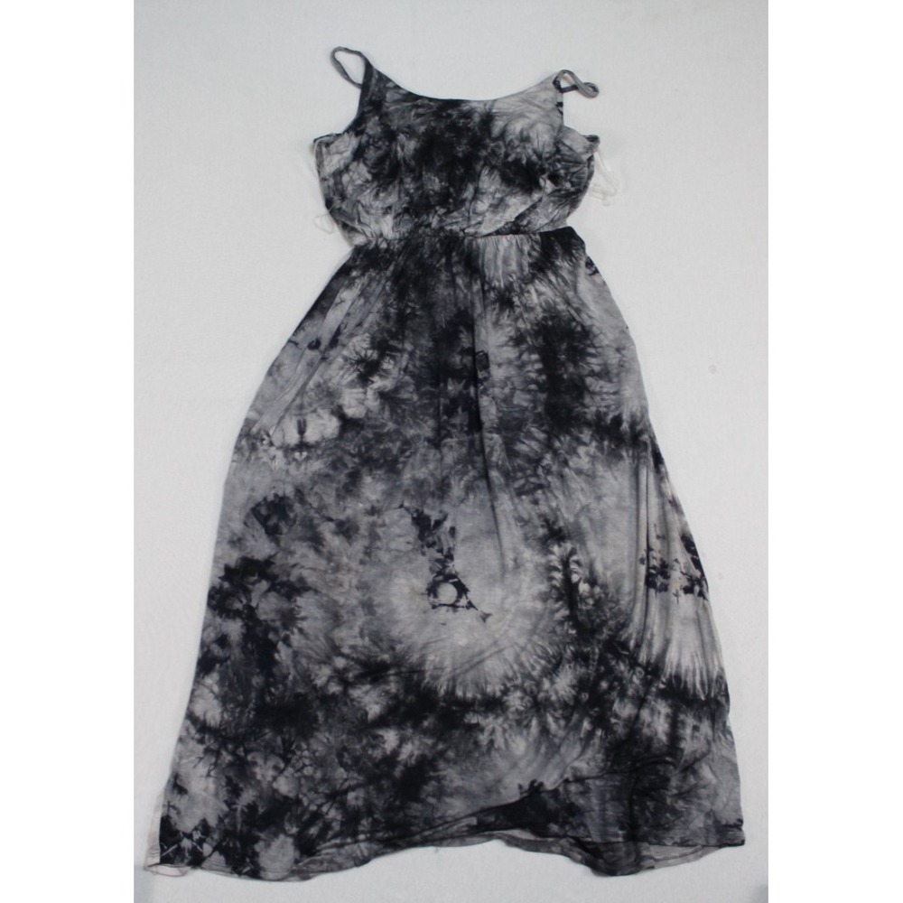 Olivia Rae Women Gray Dress Casual String Strap Casual Size Medium